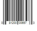 Barcode Image for UPC code 081200006573