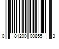 Barcode Image for UPC code 081200008553