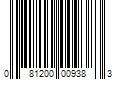 Barcode Image for UPC code 081200009383