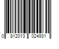 Barcode Image for UPC code 0812013024931