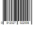 Barcode Image for UPC code 0812027022008