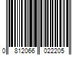 Barcode Image for UPC code 0812066022205