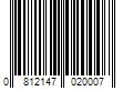 Barcode Image for UPC code 0812147020007