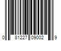 Barcode Image for UPC code 081227090029