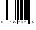 Barcode Image for UPC code 081227220525