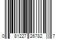 Barcode Image for UPC code 081227267827