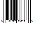 Barcode Image for UPC code 081227393229