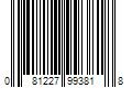 Barcode Image for UPC code 081227993818