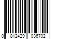 Barcode Image for UPC code 0812429036702. Product Name: EBIN NEW YORK BRAID FORMULA CONDITIONING GEL - 6.35oz /180ml
