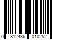 Barcode Image for UPC code 0812436010252