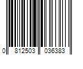 Barcode Image for UPC code 0812503036383