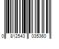 Barcode Image for UPC code 0812543035360