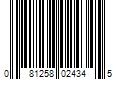 Barcode Image for UPC code 081258024345