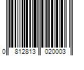 Barcode Image for UPC code 0812813020003