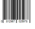 Barcode Image for UPC code 0812967025978. Product Name: Little Unicorn Baby Boys or Baby Girls Printed Muslin Crib Sheet - Taupe Cross