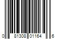 Barcode Image for UPC code 081308011646