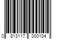 Barcode Image for UPC code 0813117000104. Product Name: Marathon Tire MRTN-00010 4.10/3.50-4  2.25  Flat Free Sawtooth Replacement Tire