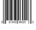 Barcode Image for UPC code 081343060203