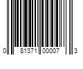 Barcode Image for UPC code 081371000073