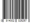 Barcode Image for UPC code 0814002025257