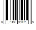 Barcode Image for UPC code 081433350023