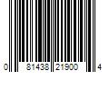 Barcode Image for UPC code 081438219004