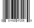 Barcode Image for UPC code 081438472089