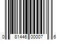 Barcode Image for UPC code 081446000076