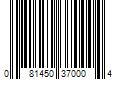 Barcode Image for UPC code 081450370004