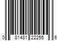 Barcode Image for UPC code 081481222556