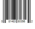 Barcode Image for UPC code 081483803562