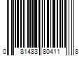 Barcode Image for UPC code 081483804118