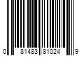 Barcode Image for UPC code 081483810249