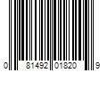 Barcode Image for UPC code 081492018209