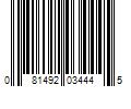 Barcode Image for UPC code 081492034445