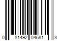 Barcode Image for UPC code 081492046813