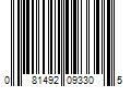 Barcode Image for UPC code 081492093305