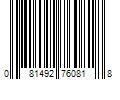 Barcode Image for UPC code 081492760818