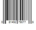 Barcode Image for UPC code 081492790778