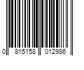 Barcode Image for UPC code 0815158012986