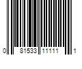 Barcode Image for UPC code 081533111111