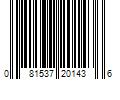 Barcode Image for UPC code 081537201436