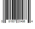 Barcode Image for UPC code 081537204864