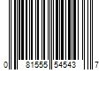 Barcode Image for UPC code 081555545437