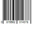 Barcode Image for UPC code 0815562014378