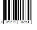 Barcode Image for UPC code 0816101002214