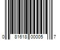 Barcode Image for UPC code 081618000057