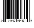 Barcode Image for UPC code 081652034339