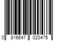 Barcode Image for UPC code 0816647020475