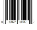 Barcode Image for UPC code 081681000077